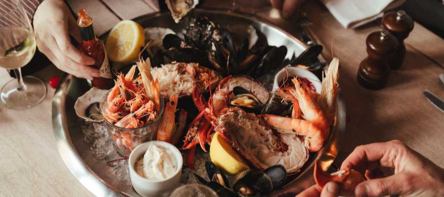 Cotswold Gardens B&B - The Hare at Milton-under-Wychwood: Seafood & Seasonal Dining in the Cotswolds Seafood The Hare